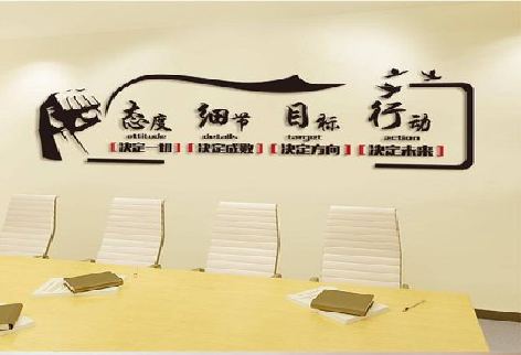 隆回企业文化墙主要展示什么?