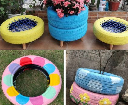 隆回墙体彩绘-变废为宝