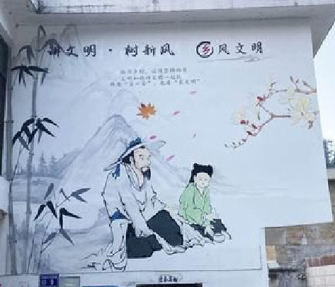 隆回分享几个墙绘保养知识。