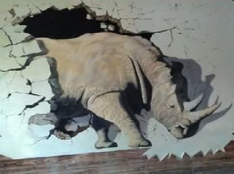 隆回在墙绘中,如何绘制3D效果?