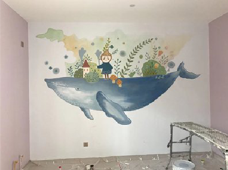 隆回手绘墙的特点及优势。